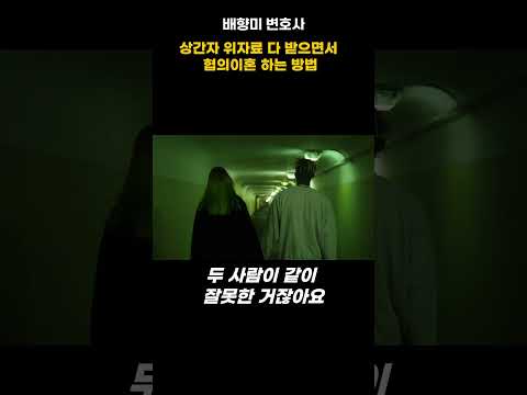 협의이혼 잘못하면 상간녀 위자료 날아간다? 외도 협의이혼  주의점 #위자료 #협의이혼 #협의이혼합의서 #상간자소송 #상간자 #외도 #이혼변호사