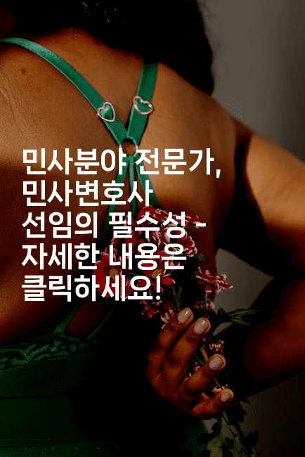 민사분야 전문가, 민사변호사 선임의 필수성 - 자세한 내용은 클릭하세요!2-법미니