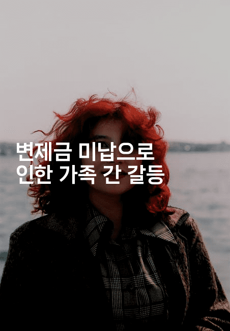 변제금 미납으로 인한 가족 간 갈등-법미니