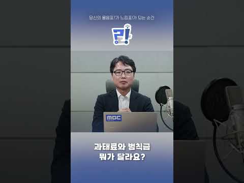 과태료 vs 범칙금  #법률상식 #대구mbc #법률 #라디오생활법률 #라디오