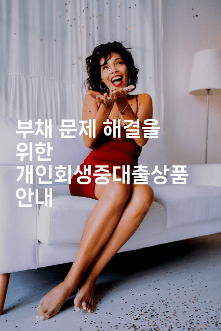 부채 문제 해결을 위한 개인회생중대출상품 안내-법미니